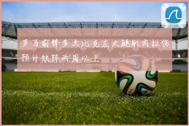 罗马前锋多夫比克左大腿肌肉拉伤预计缺阵两周以上